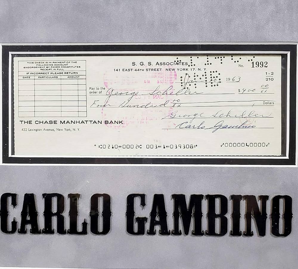 carlo gambino check